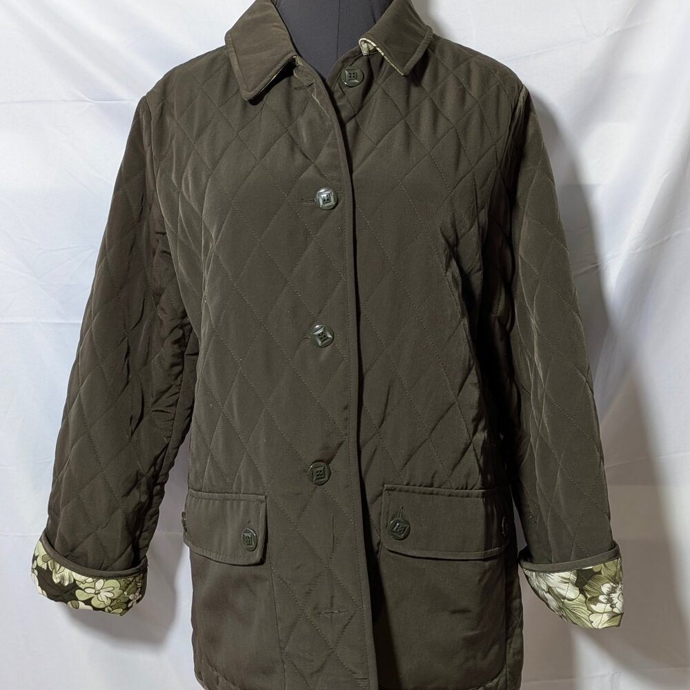 Olive Green Barn Jacket.